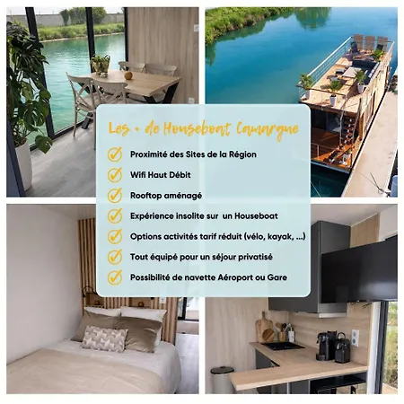 Houseboat Camargue - Lorenzo Botel Saint-Gilles (Gard)